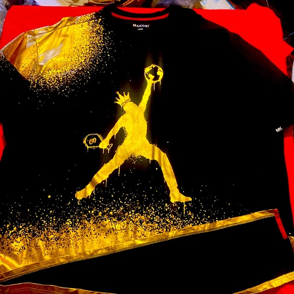 Big &Tall Makobi Tshirt - Picture 1 of 6